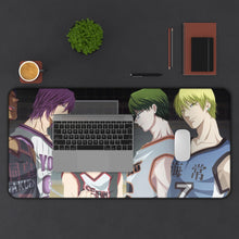 Load image into Gallery viewer, Kuroko&#39;s Basketball Mouse Pad (Desk Mat) With Laptop
