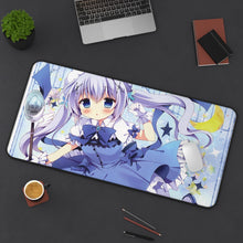 Load image into Gallery viewer, Is The Order A Rabbit? Mouse Pad (Desk Mat) On Desk
