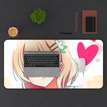 Load image into Gallery viewer, Is The Order A Rabbit? Mouse Pad (Desk Mat) With Laptop
