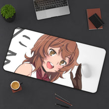 Load image into Gallery viewer, Is It Wrong To Try To Pick Up Girls In A Dungeon? Mouse Pad (Desk Mat) On Desk
