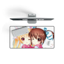 Load image into Gallery viewer, Magical Girl Lyrical Nanoha Mouse Pad (Desk Mat) On Desk
