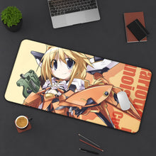 Load image into Gallery viewer, Infinite Stratos Mouse Pad (Desk Mat) On Desk
