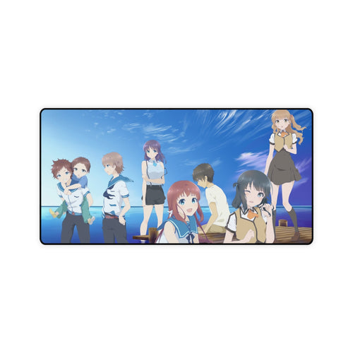 Nagi no Asukara Miuna Shiodome, Chisaki Hiradaira, Manaka Mukaido, Tsumugu Kihara, Hikari Sakishima Mouse Pad (Desk Mat)