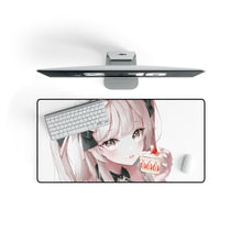 Load image into Gallery viewer, Anime Girl Mouse Pad (Desk Mat) On Desk
