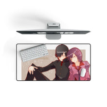 Load image into Gallery viewer, Monogatari (Series) Mouse Pad (Desk Mat) On Desk
