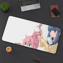 Load image into Gallery viewer, Laid-Back Camp Mouse Pad (Desk Mat) On Desk
