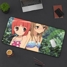 Load image into Gallery viewer, Ookami-san to Shichinin no Nakama-tachi Mouse Pad (Desk Mat) On Desk
