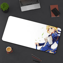 Load image into Gallery viewer, Fate/Zero Saber Mouse Pad (Desk Mat) With Laptop
