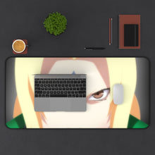 Load image into Gallery viewer, Tsunade (Naruto) Mouse Pad (Desk Mat) With Laptop
