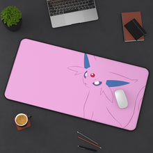 Load image into Gallery viewer, Espeon Mouse Pad (Desk Mat) On Desk
