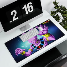 Load image into Gallery viewer, Beerus Mouse Pad (Desk Mat) With Laptop
