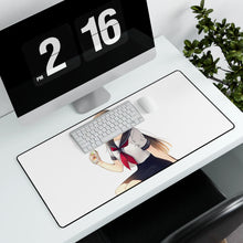 Load image into Gallery viewer, Anime Girl Mouse Pad (Desk Mat) With Laptop
