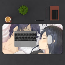 Load image into Gallery viewer, My Teen Romantic Comedy SNAFU Hachiman Hikigaya, Yukino Yukinoshita Mouse Pad (Desk Mat) With Laptop
