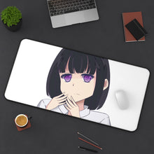 Load image into Gallery viewer, Kuzu No Honkai Hanabi Yasuraoka Mouse Pad (Desk Mat) On Desk
