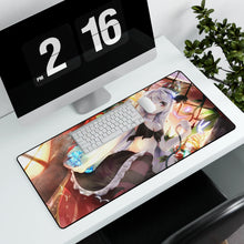 Load image into Gallery viewer, Anime Girl Mouse Pad (Desk Mat) With Laptop
