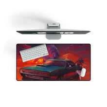 Load image into Gallery viewer, Anime Neon Genesis Evangelion Mouse Pad (Desk Mat) On Desk
