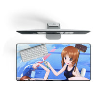 Load image into Gallery viewer, Girls und Panzer Mouse Pad (Desk Mat) On Desk
