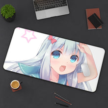 Load image into Gallery viewer, EroManga-Sensei Mouse Pad (Desk Mat) On Desk
