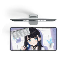Load image into Gallery viewer, Anime Girl Mouse Pad (Desk Mat) On Desk
