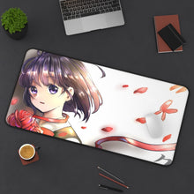 Load image into Gallery viewer, Kuzu No Honkai Hanabi Yasuraoka Mouse Pad (Desk Mat) On Desk
