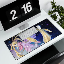 Load image into Gallery viewer, Letter Bee Mouse Pad (Desk Mat) With Laptop
