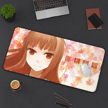 Load image into Gallery viewer, Spice And Wolf Mouse Pad (Desk Mat) On Desk
