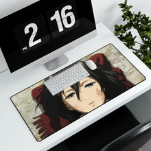 Load image into Gallery viewer, Mikasa waking up Mouse Pad (Desk Mat)
