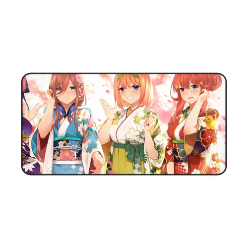 The Quintessential Quintuplets Miku Nakano, Itsuki Nakano, Nino Nakano, Yotsuba Nakano, Ichika Nakano Mouse Pad (Desk Mat)