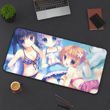 Load image into Gallery viewer, Is The Order A Rabbit? Mouse Pad (Desk Mat) On Desk
