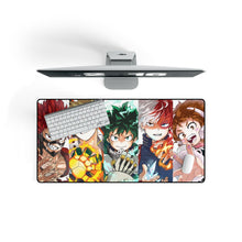 Load image into Gallery viewer, My Hero Academia Izuku Midoriya, Katsuki Bakugou Mouse Pad (Desk Mat) On Desk
