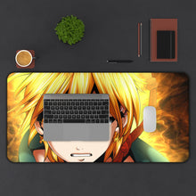 Load image into Gallery viewer, Magi: The Labyrinth Of Magic Alibaba Saluja, Japanese Desk Mat Mouse Pad (Desk Mat) With Laptop
