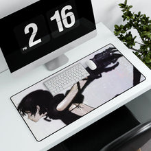 Load image into Gallery viewer, Black Rock Shooter Mouse Pad (Desk Mat)
