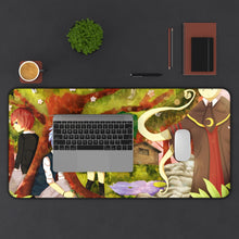 Load image into Gallery viewer, Karma,Nagisa,Kaede and Koro-sensei Mouse Pad (Desk Mat) With Laptop
