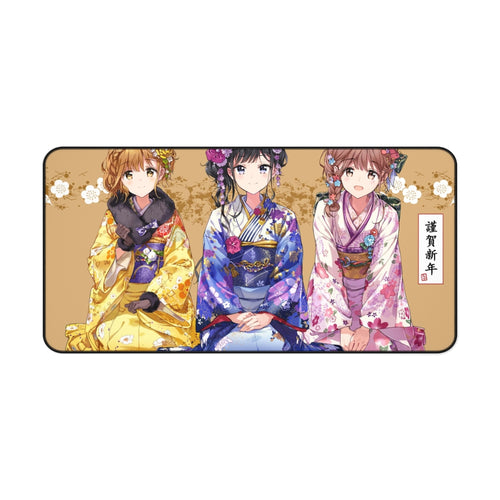 Masamune-kun's Revenge Aki Adagaki, Neko Fujinomiya, Yoshino Koiwai Mouse Pad (Desk Mat)