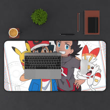 Load image into Gallery viewer, Anime Pokémon Mouse Pad (Desk Mat) With Laptop
