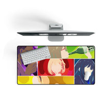 Load image into Gallery viewer, Lycoris Recoil Takina Inoue, Chisato Nishikigi, Kurumi, Mizuki Nakahara, Mika Mouse Pad (Desk Mat) On Desk
