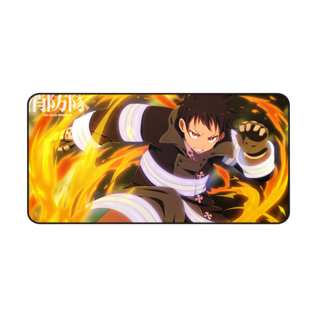 Fire Force Shinra Kusakabe Mouse Pad (Desk Mat)