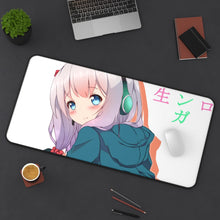 Load image into Gallery viewer, EroManga-Sensei Mouse Pad (Desk Mat) On Desk

