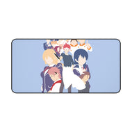 Ikumi Mito Jōichirō Yukihira and Sōma Yukihira Mouse Pad (Desk Mat)