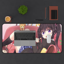 Load image into Gallery viewer, Anime Original Mouse Pad (Desk Mat) With Laptop
