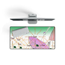 Load image into Gallery viewer, Flower Mouse Pad (Desk Mat) On Desk
