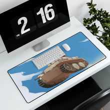 Load image into Gallery viewer, Girls und Panzer Mouse Pad (Desk Mat) With Laptop
