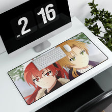 Load image into Gallery viewer, Mushoku Tensei: Jobless Reincarnation Mouse Pad (Desk Mat) With Laptop
