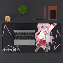 Load image into Gallery viewer, Lucky Star Miyuki Takara Mouse Pad (Desk Mat) With Laptop

