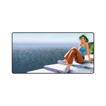 Load image into Gallery viewer, Girl with green hair Mouse Pad (Desk Mat)
