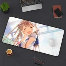 Load image into Gallery viewer, Masamune-kun&#39;s Revenge Neko Fujinomiya Mouse Pad (Desk Mat) On Desk
