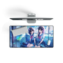 Load image into Gallery viewer, Anime Girl Mouse Pad (Desk Mat) On Desk
