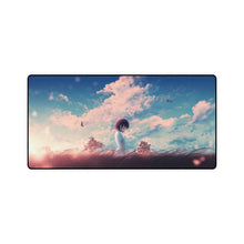 Load image into Gallery viewer, Anime Girl Sunrise Scenery Sky Mouse Pad (Desk Mat)
