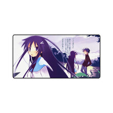 Load image into Gallery viewer, Hanbun no Tsuki ga Noboru Sora Mouse Pad (Desk Mat)
