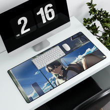Load image into Gallery viewer, Anime Girl Mouse Pad (Desk Mat) With Laptop
